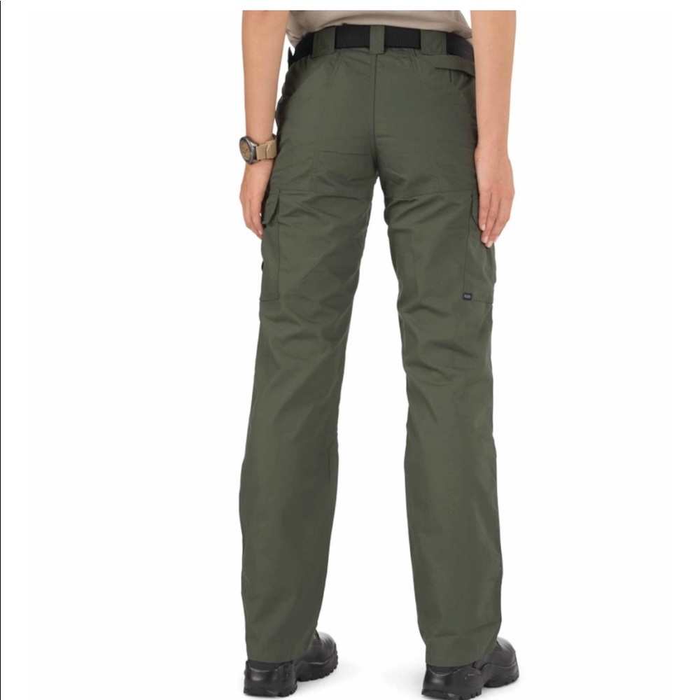 NWT 5.11 tactical womens ripstop pants size 6 regular green bdu hunting pants - Picture 2 of 8